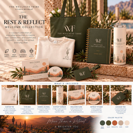 The Wellness Tribe Retreat × SHPastels