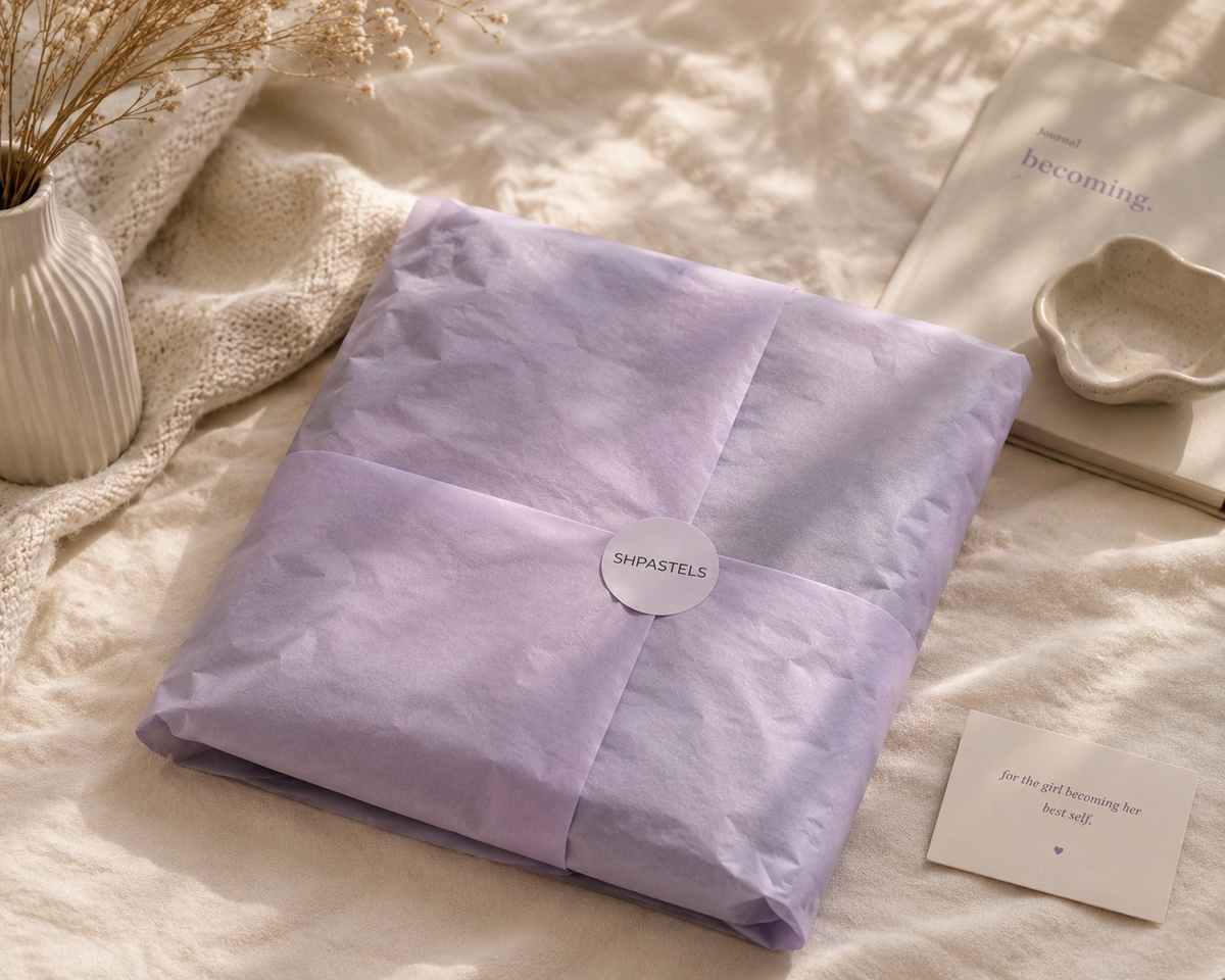 The Becoming Hoodie — Lavender Fog